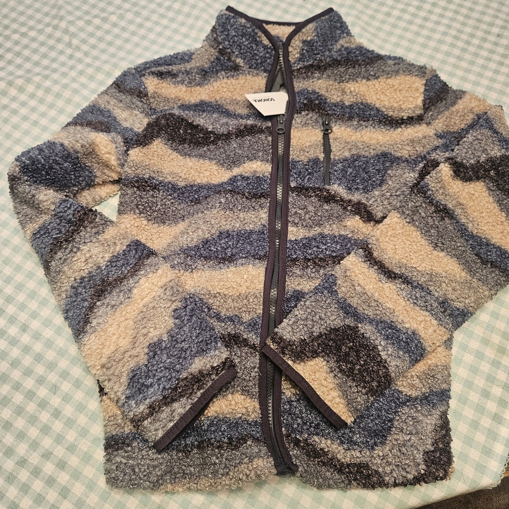 Sonoma Goods for Life Sherpa Zip-Up Jacket – Kids L (14/16)